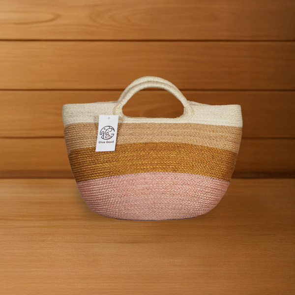  กระเป๋าบัคเก็ตบลูมป่านศร 