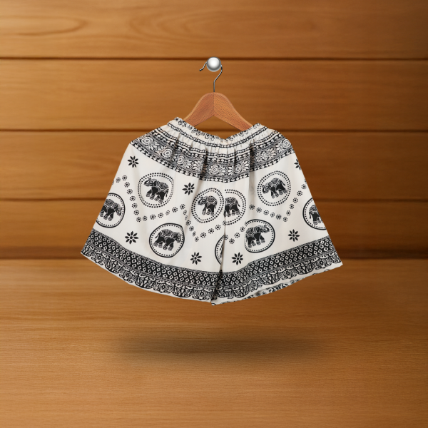 กางเกงผ้าเด็กขาสั้นชิลช้าง