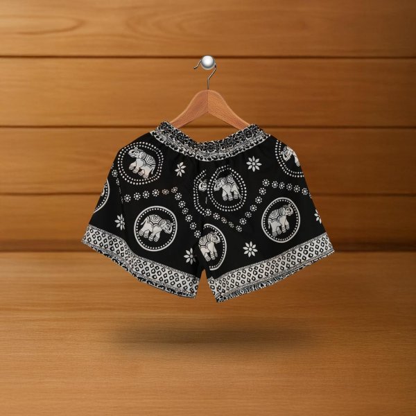 กางเกงผ้าเด็กขาสั้นชิลช้าง