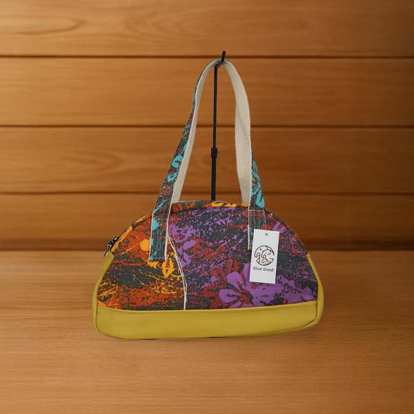  กระเป๋าหมอนทอสีธรรมชาติ 