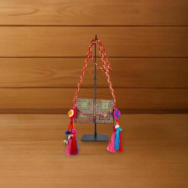  กระเป๋าสะพายข้างชาติพันธุ์โบฮีเมียน 