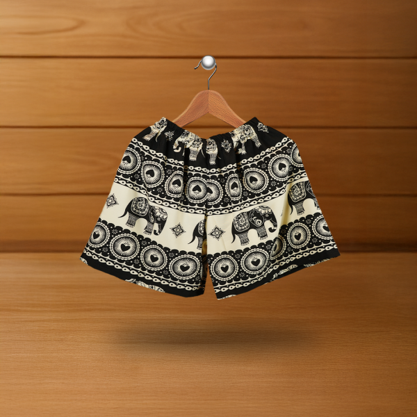 กางเกงผ้าเด็กขาสั้นชิลช้าง