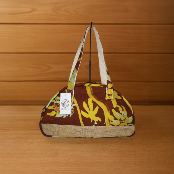  กระเป๋าหมอนทอสีธรรมชาติ 