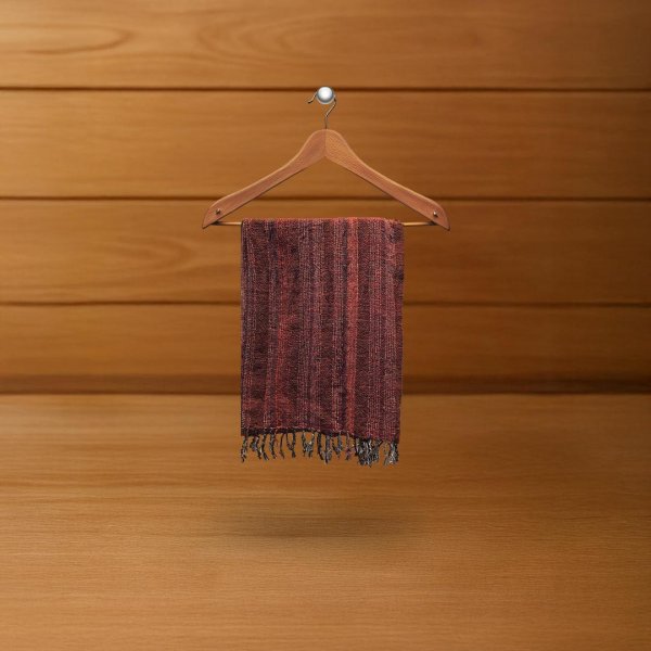 ผ้าพันคอผ้าฝ้ายทอแน่น