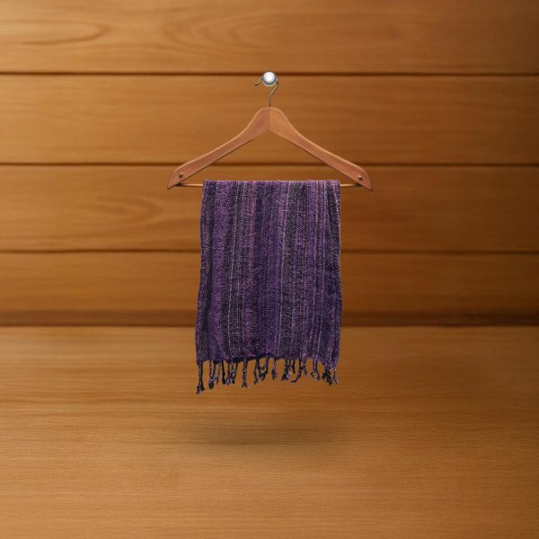 ผ้าพันคอผ้าฝ้ายทอโปร่ง