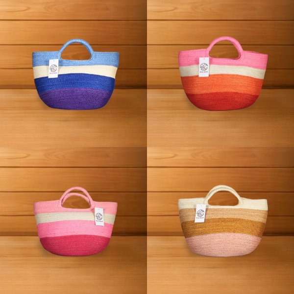  กระเป๋าบัคเก็ตบลูมป่านศร 