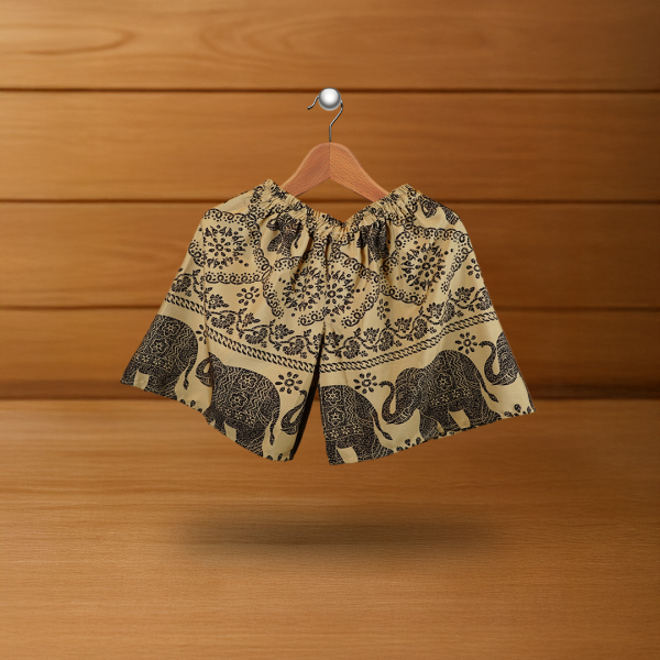 กางเกงผ้าเด็กขาสั้นชิลช้าง